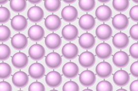 Molecular View of a Solid